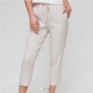 Aritzia Babaton Errol Linen Pants